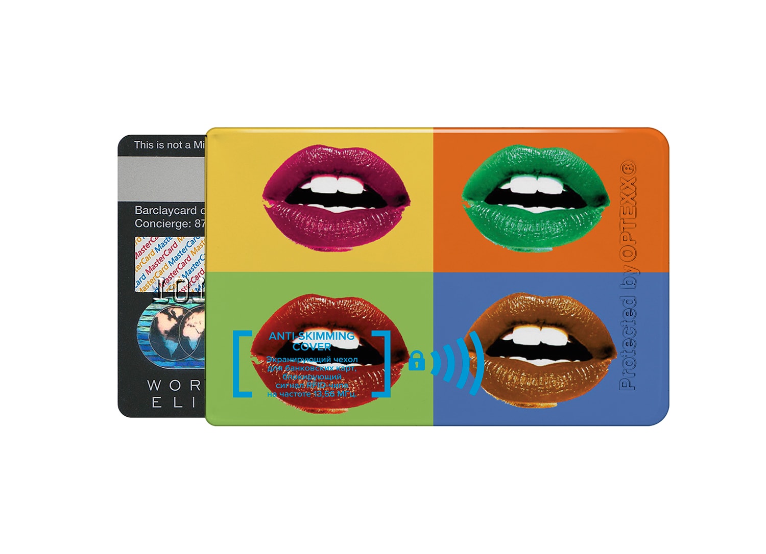 Rfid защитный чехол для банковских карт